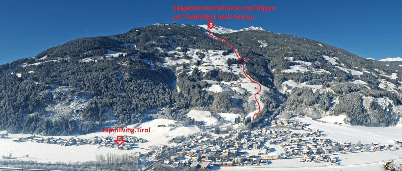 Ferienwohnung Alpinliving.Tirol Aschau Im Zillertal Exterior foto